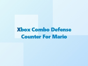 Xbox Combo Defense Counter for Mario